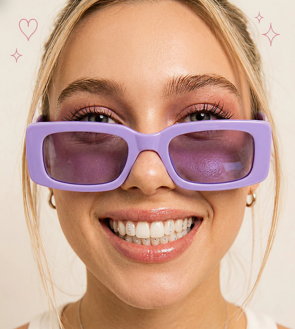 Smile with a tooth gem — customer result 3