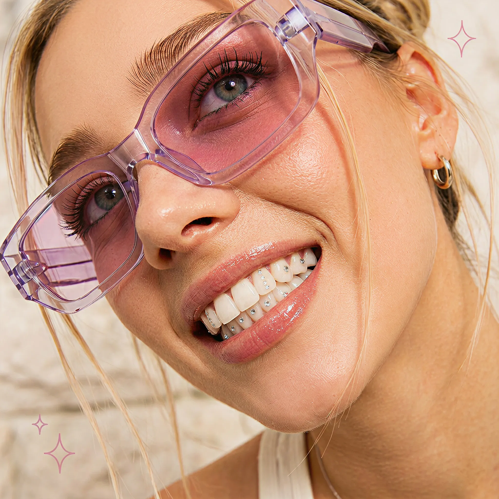 Smile with a tooth gem — customer result 4